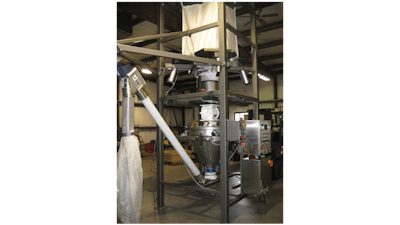 Sterling bulk bag unloading and weighing